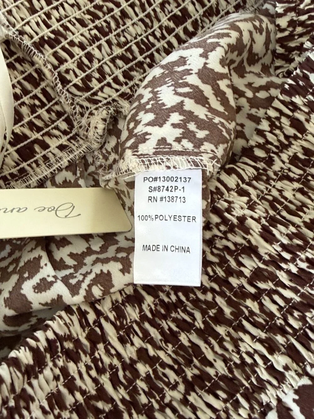 Light Breezy Airy Extreme Flare Leg Palazzo All Over Print Tiered Jogger Pants - Picture 10 of 11